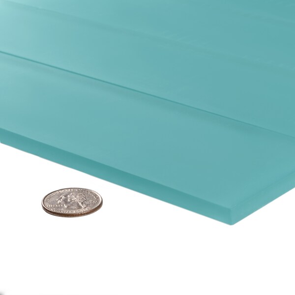 Apollo Tile Sample of 3X12 Frosted Grey Subway Glass Tile 5 Sq.Ft. - APLA99041M312EC109 SAMPLE