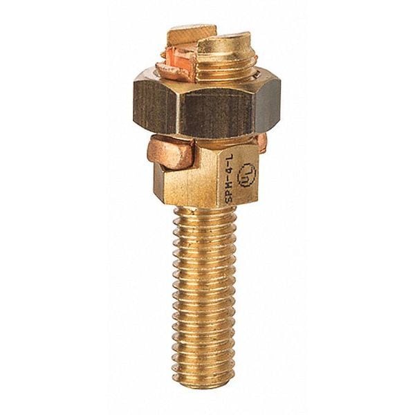 Poste de servicio de una sola cuerda 6-3 AWG - SPM-4L de Nsi Industries