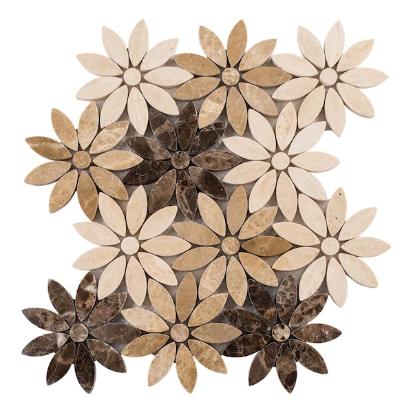Andova Tiles ANDOVA TILES Fresh Natural Stone Novelty Mosaic Tile - ANDFRE388