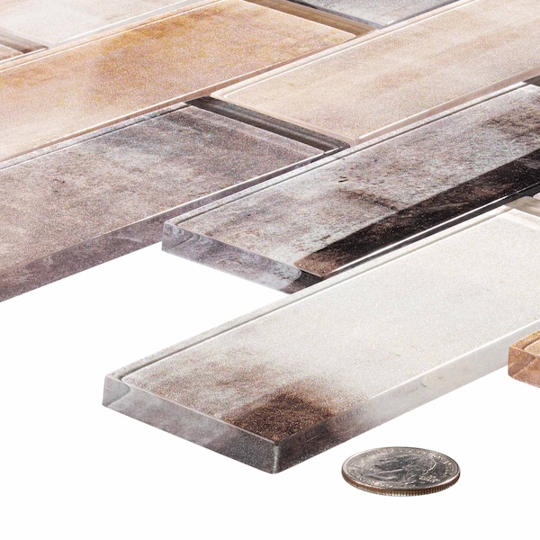 Andova Tiles ANDOVA TILES Migdal 2" x 6" Glass Brick Joint Mosaic Tile - ANDMIG228