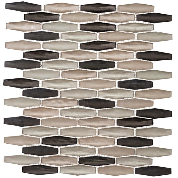 Andova Tiles ANDOVA TILES Rhapsody 2.5" x 2.5" Glass Novelty Mosaic Wall Tile - ANDRHA535