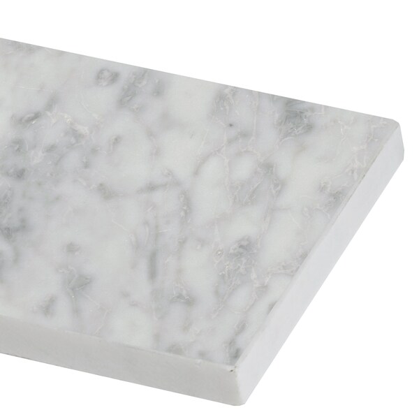Msi Carrara White 4" X 12" Polished Marble Floor And Wall Tile, 15PK - ZOR-NS-0065