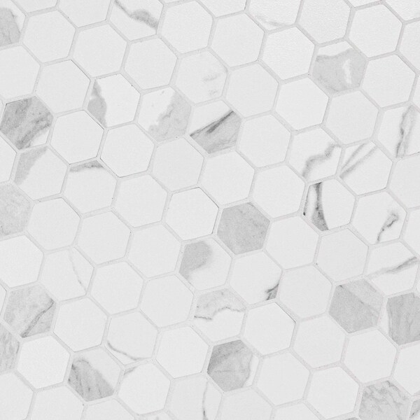Msi Eden Statuary 12 In. X 12 In. Matte Porcelain Mesh-Mounted Mosaic Tile, 8PK - ZOR-PT-0418
