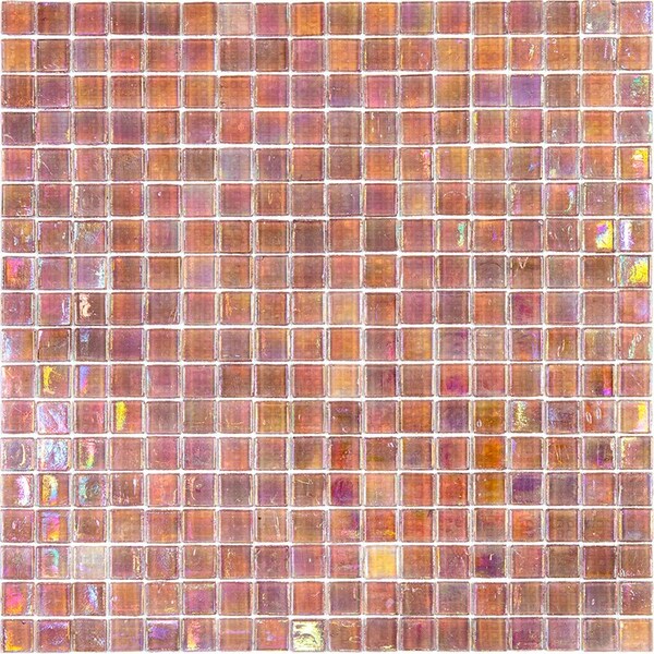 Apollo Tile Skosh 11.6 in. x 11.6 in. Glossy China Pink Glass Mosaic Wall and Floor Tile 18.69 sqft/case, 20PK - APLNB88PK226A