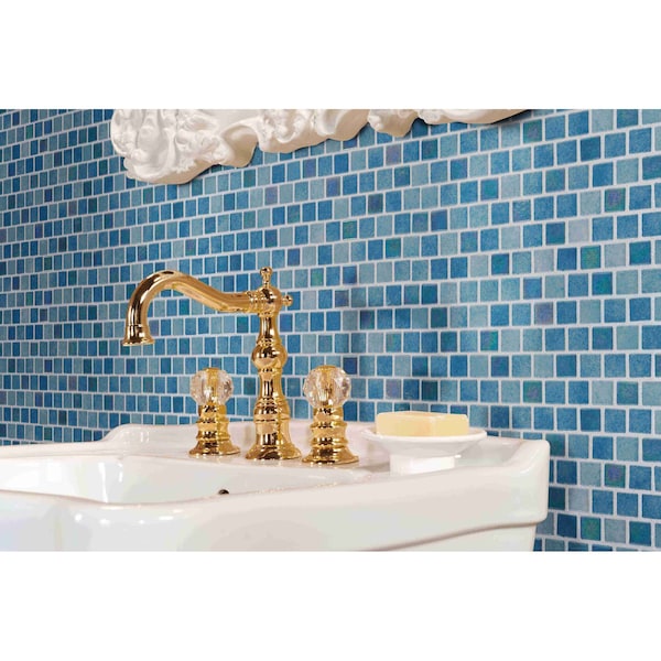 Msi Carribean Reef SAMPLE Glass Mesh-Mounted Mosaic Tile - ZOR-MD-0183-SAM