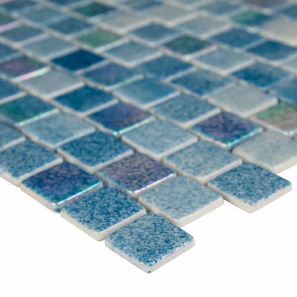 Msi Carribean Reef SAMPLE Glass Mesh-Mounted Mosaic Tile - ZOR-MD-0183-SAM