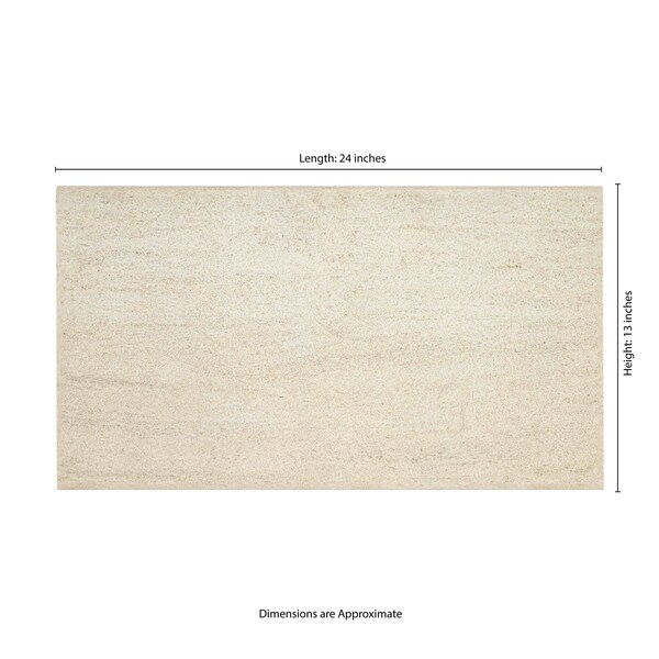 Msi Livingstyle Beige 13" x 24" Matte Porcelain Pool Coping - ZOR-LSC-0211