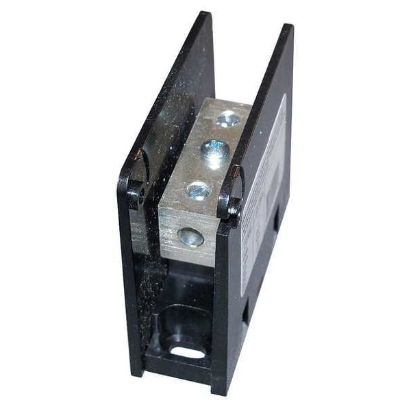 Bloque de Distribución de Energía Mersen, 85A, 1P, 14-4 AWG, 600VAC/DC - MPDB63101