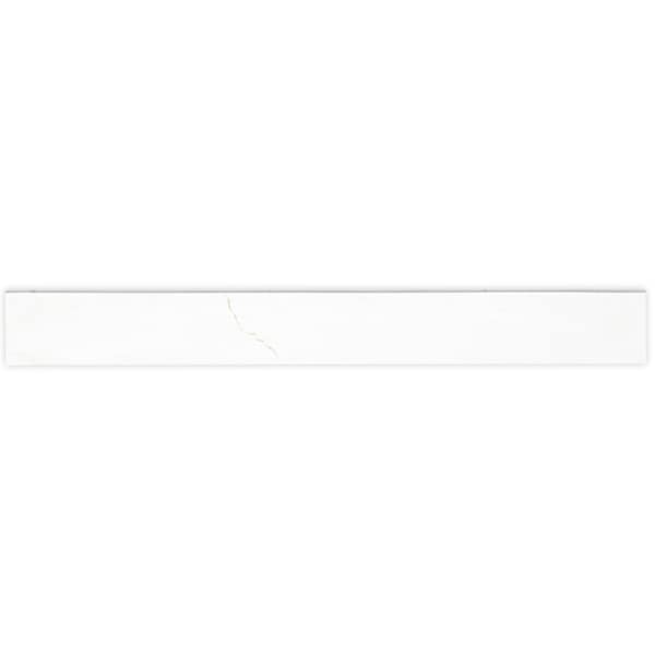 Msi Miraggio Gold Bullnose 3'' X 24'' Polished Porcelain Wall Tile, 10PK - ZOR-PT-TR-0250