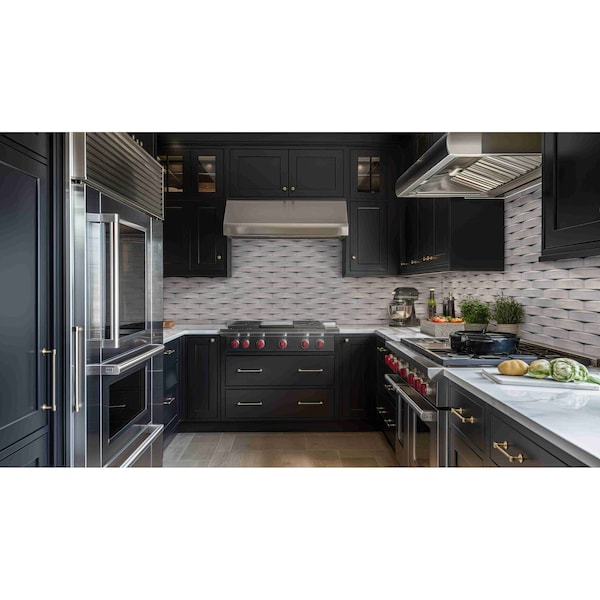 Msi Crescentia  Storm Gray 2 in. X 10 in.  Glossy Ceramic Wall Tile, 40PK - ZOR-PT-0804
