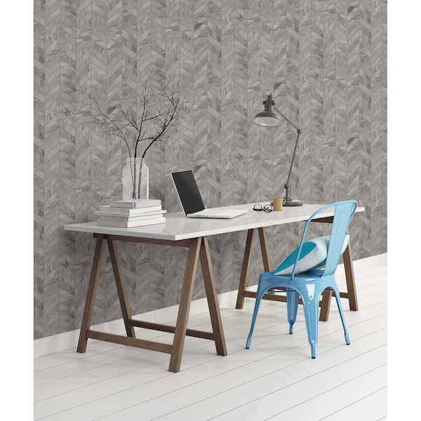 Msi Eden Bardiglio Chevron 12 In. X 15 In. Porcelain Matte Floor And Wall Tile, 8PK - ZOR-PT-0412