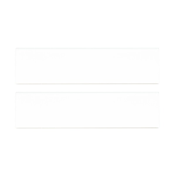 Msi Metro White Bullnose 4'' X 16'' Glossy Ceramic Wall Tile, 25PK - ZOR-PT-TR-0256