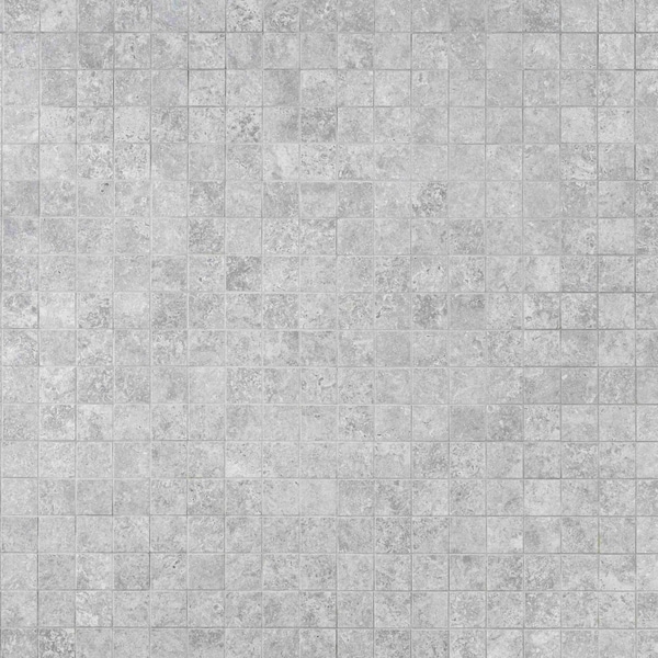 Msi Legions Lunar Silver 12 In. X 12 In. Porcelain Mosaic Floor And Wall Tile, 6PK - ZOR-PT-0455