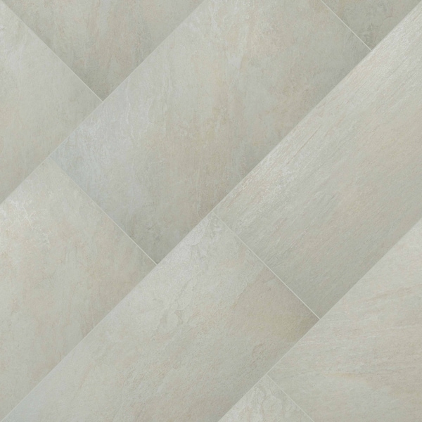 Msi Quartz White 24" X 48" Matte Porcelain Floor And Wall Tile, 2PK - ZOR-PT-0214