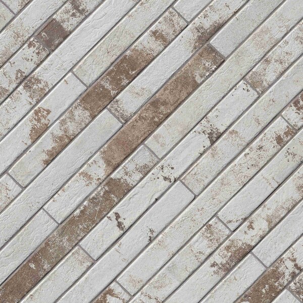 Msi Capella Rustique White Brick Sample Matte Porcelain Floor And Wall Tile - ZOR-PT-0775-SAM