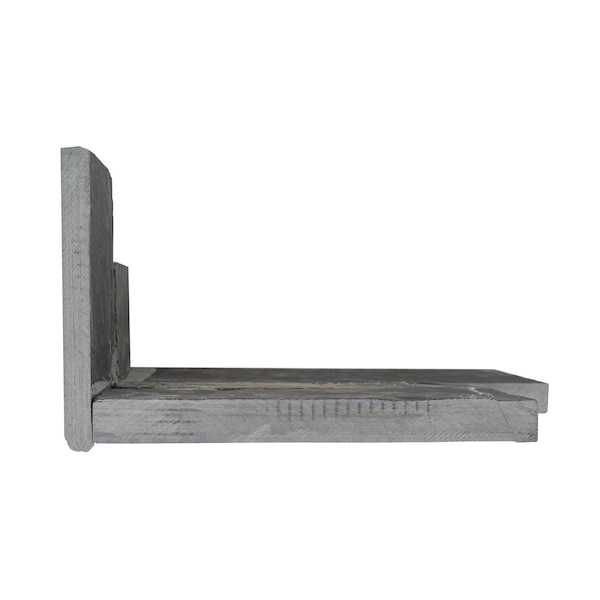 Msi Premium Black Splitface Ledger Corner 9'' x 18'' Slate Wall Tile, 4PK - ZOR-PNL-0161
