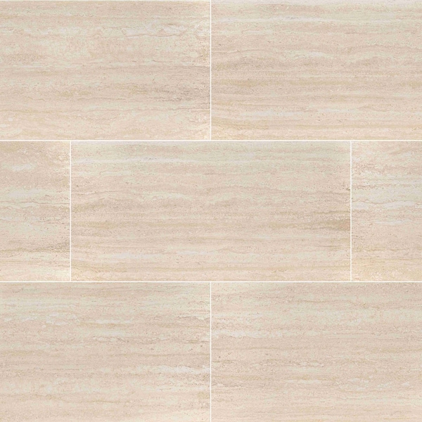 Msi Cordova Avorio 24'' X 48'' 3D Matte Porcelain Paver Tile - ZOR-PT-0756