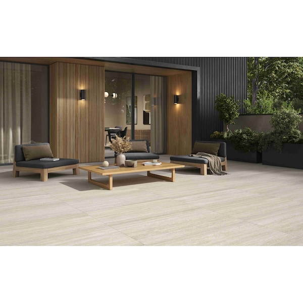 Msi Cordova Avorio 24'' X 48'' 3D Matte Porcelain Paver Tile - ZOR-PT-0756