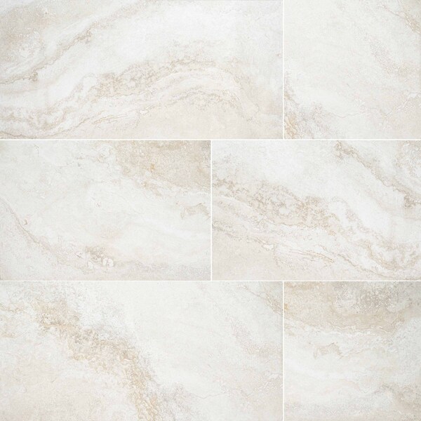 Msi Livingstyle Travertino Sample Matte Porcelain Paver Tile - ZOR-PT-SAM-0736