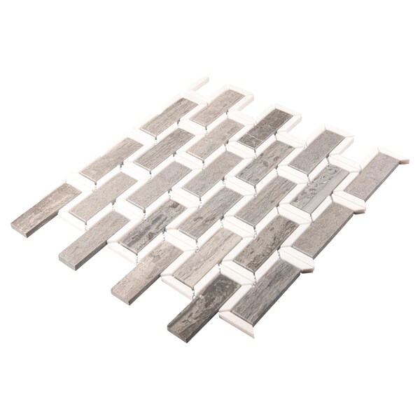 Andova Tiles ANDOVA TILES Turret Natural Stone Mosaic Pattern Wall Tile - ANDTUR210