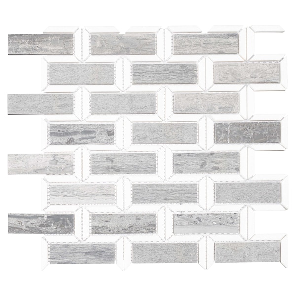 Andova Tiles ANDOVA TILES Turret Natural Stone Mosaic Pattern Wall Tile - ANDTUR210
