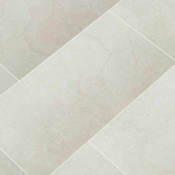 Msi Legend White 12 In X 24 In. Matte Porcelain Floor And Wall Tile, 9PK - ZOR-PT-0449