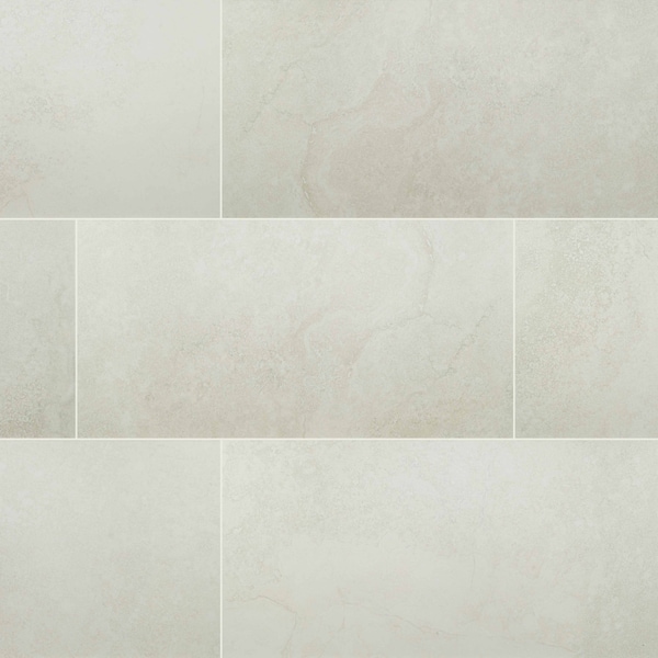 Msi Legend White 12 In X 24 In. Matte Porcelain Floor And Wall Tile, 9PK - ZOR-PT-0449