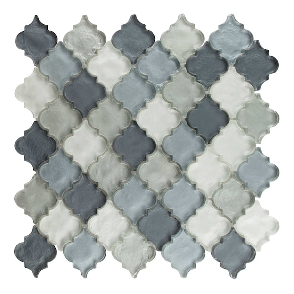 Andova Tiles ANDOVA TILES Grandio 2" x 2" Beveled Glass Arabesque Tile - ANDGRA410