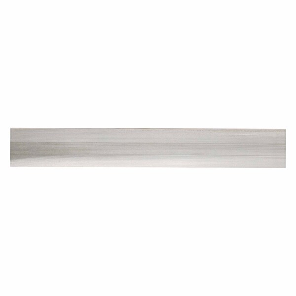 Msi Water Color Grigio Bullnose 3.5 In. X 24 In. Glazed Porcelain Wall Tile, 12PK - ZOR-PT-TR-0172