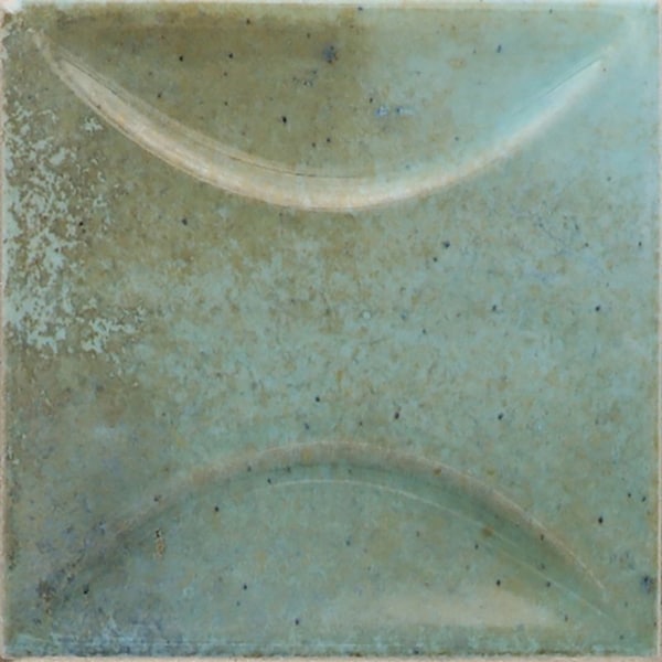 Apollo Tile Antiek 3.94 in. x 3.94 in. Glossy Blue Ceramic Square Deco Wall Tile 5.39 sq. ft./case, 50PK - MOD88DESK44