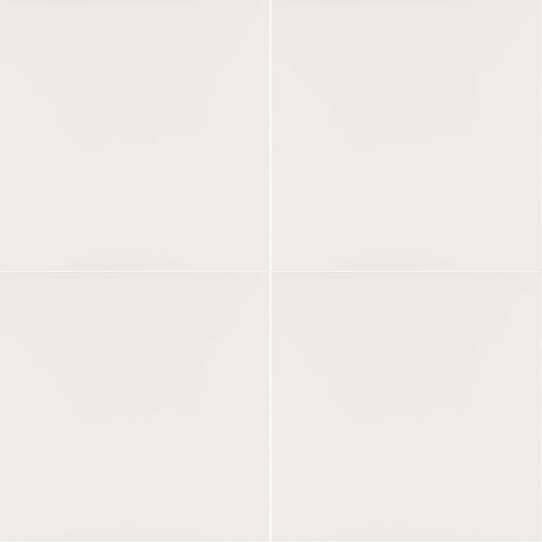 Msi Adella White Satin 18 In. X 18 In. Glazed Porcelain Floor And Wall Tile, 5PK - ZOR-PT-0229