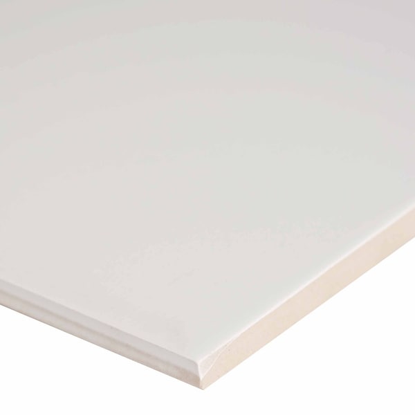Msi Adella White Satin 18 In. X 18 In. Glazed Porcelain Floor And Wall Tile, 5PK - ZOR-PT-0229