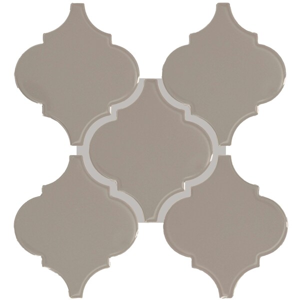 Daltile Mythology 6'' Ceramic Arabesque Wall Tile 10.80 SQFT per Carton, 90PK - MY926ARAB1P2
