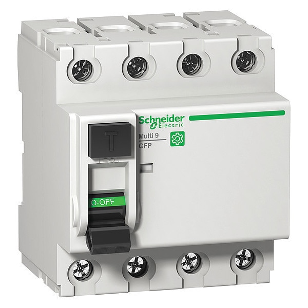 Protector Suplementario IEC de Schneider Electric, 63A, 4 Polos - M9R12463