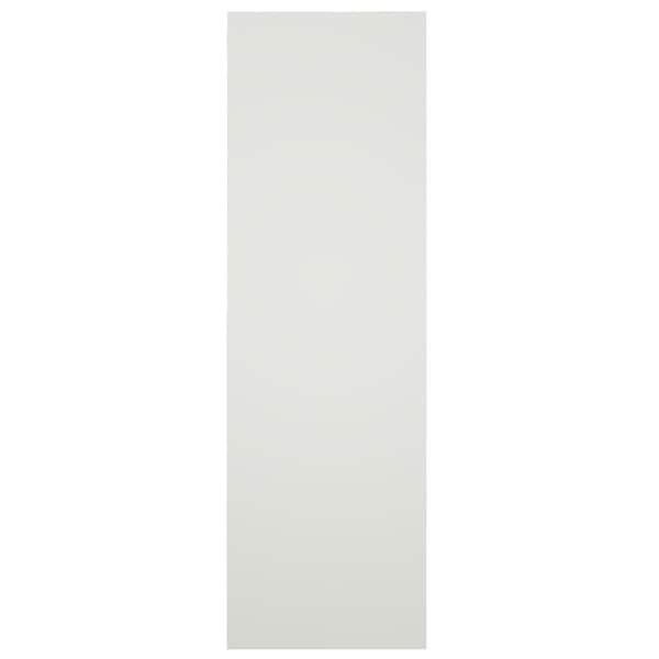Ekena Millwork True Fit PVC Center Circle Arts & Crafts Fixed Mount Shutters, Unfinished, 12W x 27H, PR - TFP001AC12X027UN