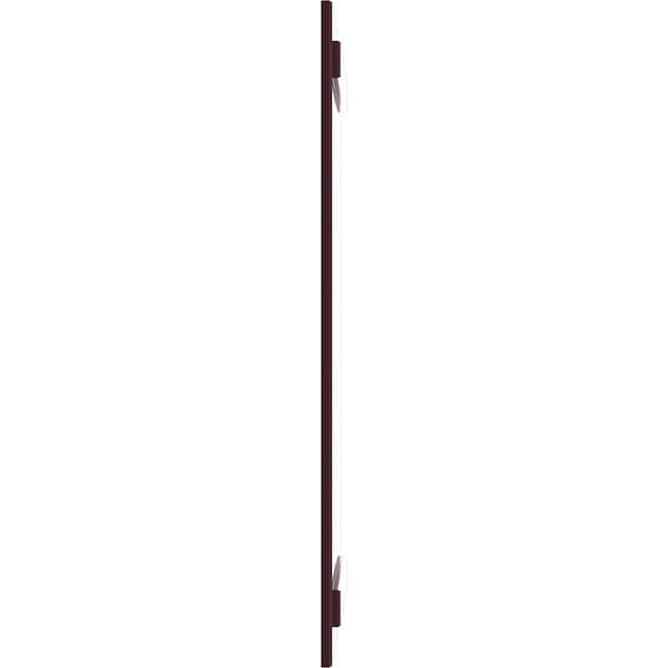 Ekena Millwork True Fit PVC, Three Board Joined Board-n-Batten Shutters, Wine Red, 16 1/8W x 79H, PR - TFP101BBF16X079WR