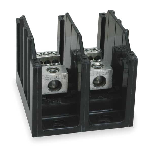 Bloque de Distribución de Energía Eaton Bussmann, 175A, 2P, 6P Secundario, 600V - 16321-2