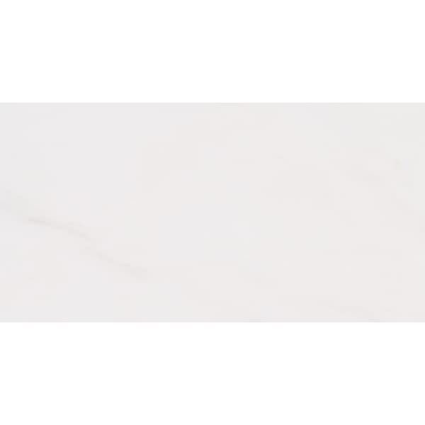 Msi Bianco Dolomite Bevelled 12 In. X 24 In. Polished Marble Floor And Wall Tile, 5PK - ZOR-NS-0045