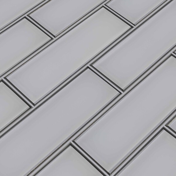 Msi Ice 4 In. X 12 In. Matte Wall Glass Tile, 15PK - ZOR-MD-T-0113