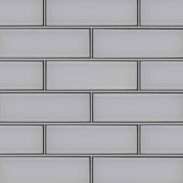 Msi Ice 4 In. X 12 In. Matte Wall Glass Tile, 15PK - ZOR-MD-T-0113