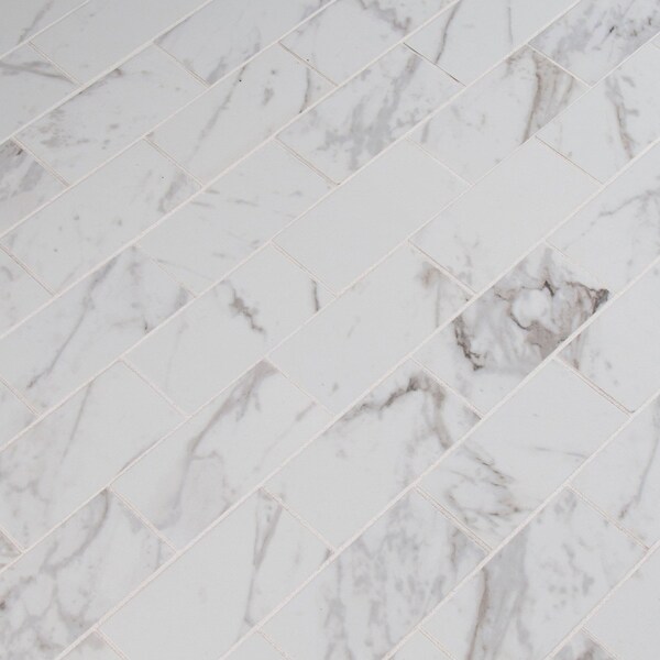 Msi Pietra Carrara SAMPLE Porcelain Mosaic Tile - ZOR-PT-0461-SAM