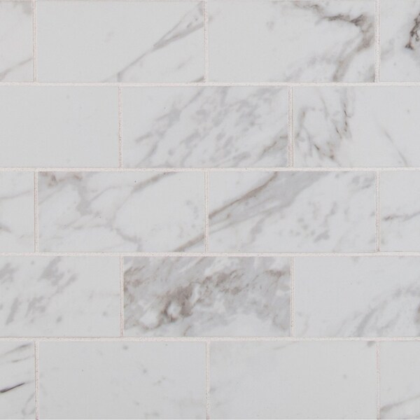 Msi Pietra Carrara SAMPLE Porcelain Mosaic Tile - ZOR-PT-0461-SAM
