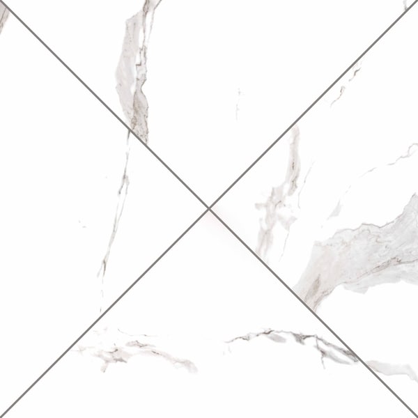 Msi Eden Statuary SAMPLE Polished Porcelain Floor And Wall Tile - ZOR-PT-0473-SAM