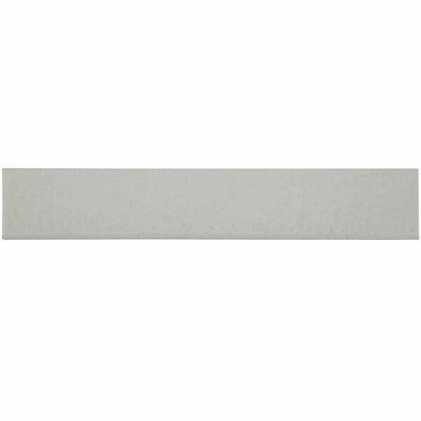 Msi Adella White Bullnose SAMPLE Glazed Porcelain Wall Tile - ZOR-PT-TR-0177-SAM