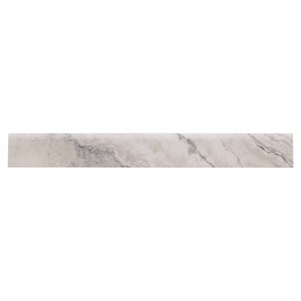 Msi Napa Gray 3 In.X 24 In. Bullnose Ceramic Wall Tile, 10PK - ZOR-PT-TR-0137