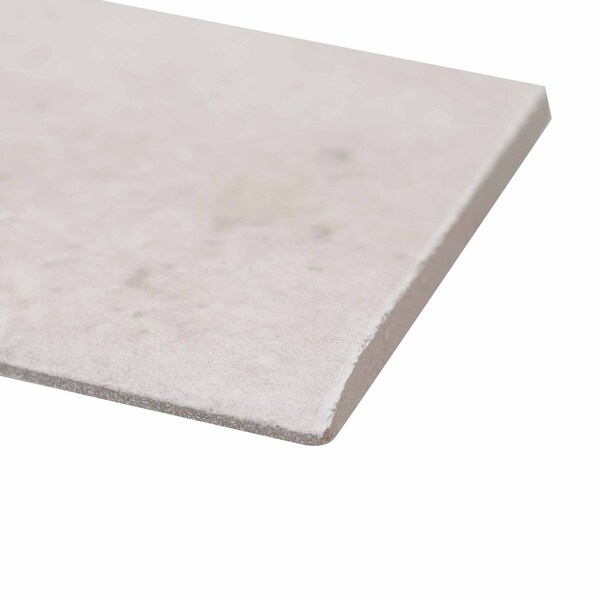 Msi Napa Gray 3 In.X 24 In. Bullnose Ceramic Wall Tile, 10PK - ZOR-PT-TR-0137