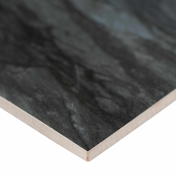 Msi Durban Anthracite SAMPLE Polished Porcelain Floor And Wall Tile - ZOR-PT-0563-SAM