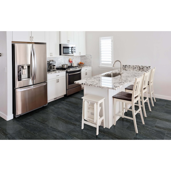 Msi Durban Anthracite SAMPLE Polished Porcelain Floor And Wall Tile - ZOR-PT-0563-SAM
