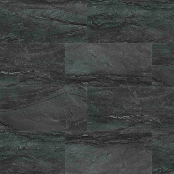Msi Durban Anthracite SAMPLE Polished Porcelain Floor And Wall Tile - ZOR-PT-0563-SAM