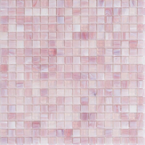 Apollo Tile Skosh 11.6 in. x 11.6 in. Glossy Thistle Glass Mosaic Wall and Floor Tile 18.69 sq. ft./case, 20PK - APLNB88RD223A